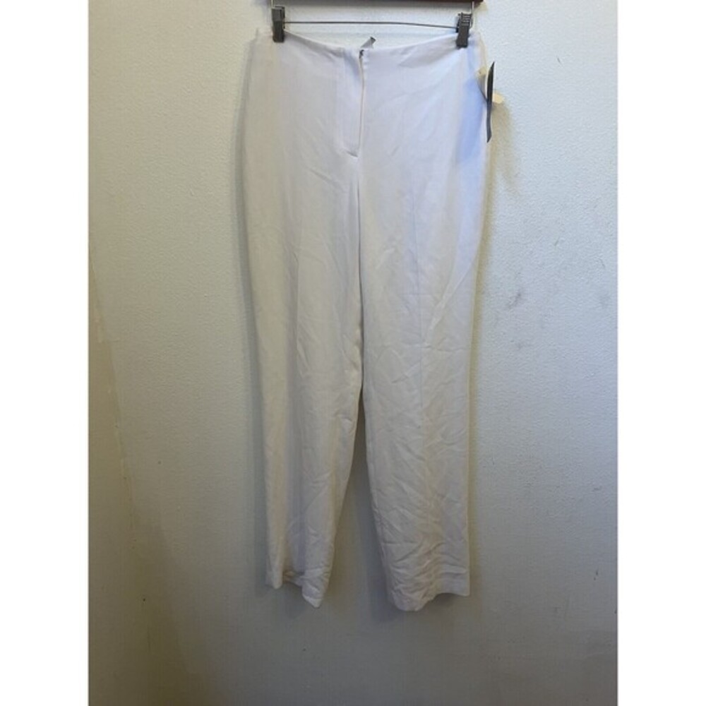 LOUBEN SOLID WHITE PANTS Size 6 (L4)
